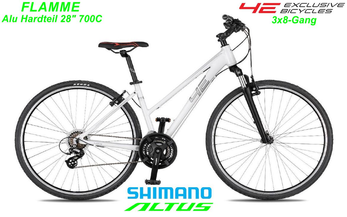 4Ever Bikes Flame weiss 700c 2021 Jeker + CO Balsthal