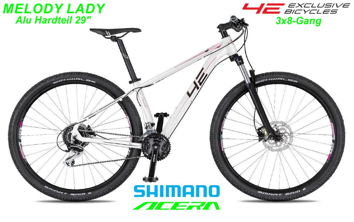 4Ever Bikes Melody Lady weiss 29 2021 Jeker + CO Balsthal